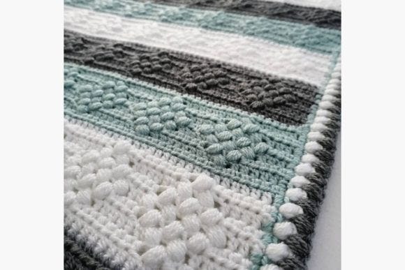 Diamond Bobble Blanket