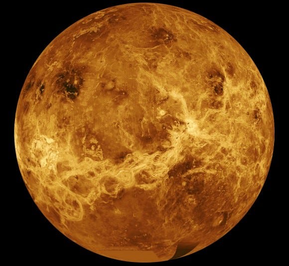 Why Does Venus Spin Backwards?. Beside Uranus, which sits sideways