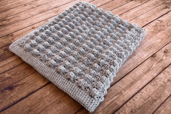 Lovey Crochet Baby Blanket Pattern