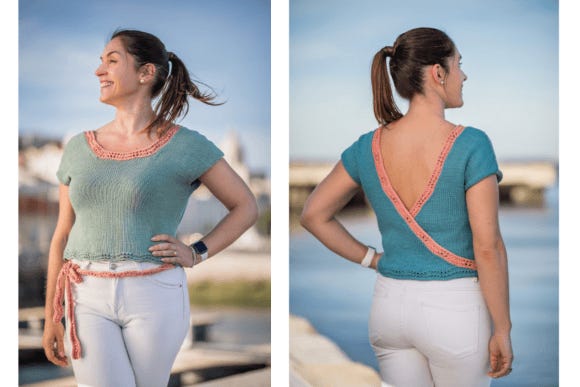 Stay Cool & Chic: Knit Summer Top Patterns for Women