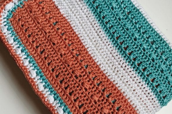 The Sara Bead Baby Blanket