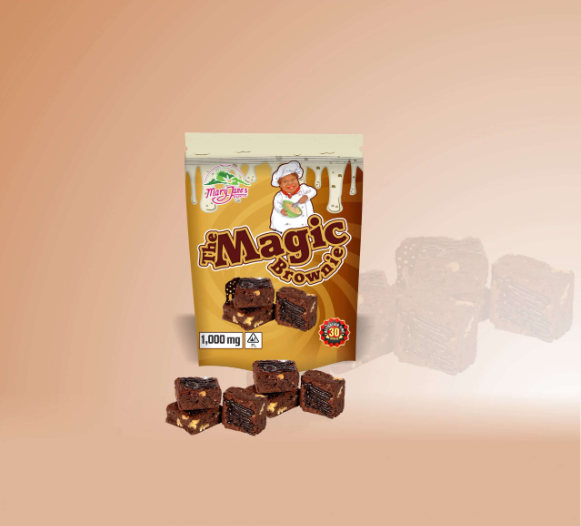 The Magic Brownie 1,000 MG Full Spectrum CBD Edible Mary Jane’s Bakery Medium