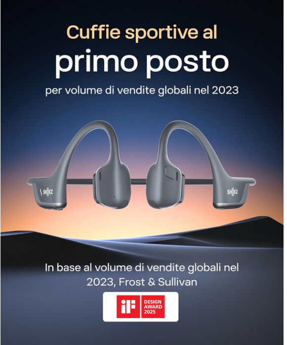 Open-Ear Experience 2025: Le SHOKZ OpenRun Pro 2 Riscrivono le Regole dell’Audio Sportivo