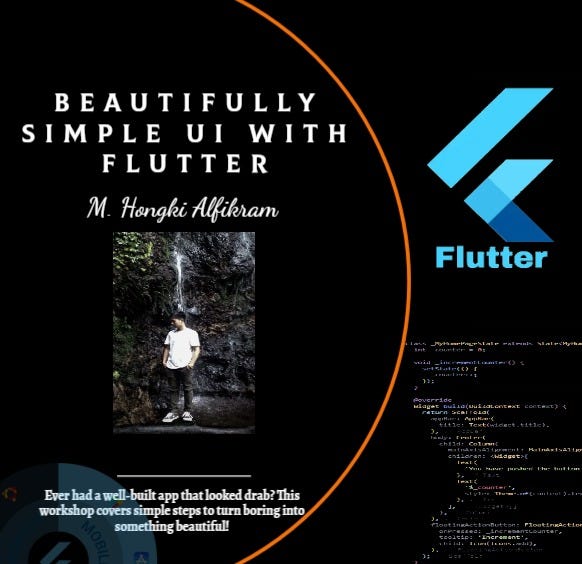 Beautifully simple UI with Flutter | by Mhongki | Medium