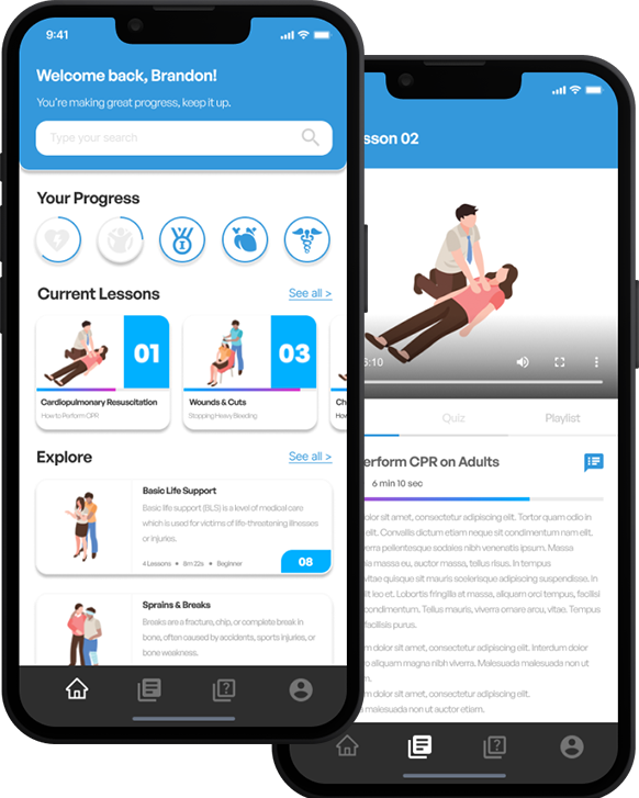 Case study — Aidium First Aid Mobile App by Brandon Campbell Bootcamp