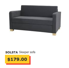 One Year With Ikea's Second-Cheapest Sleeper Sofa | by Nicole Dieker | The  Billfold | Medium