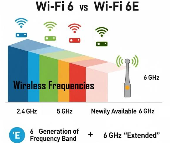 WiFi 6 vs WiFi 6E vs WiFi 7: What’s the Real Difference?