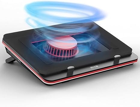 IETS GT500 Powerful Turbo-Fan (5000 RPM) Laptop Cooling Pad with Infinitely Variable Speed,Seal Foam for Rapid Cooling Gaming Laptop,13–17.3inch Laptop Cooler with 3-Port USB Hub. || latest technology || smart technology || new technology || cooling pads || laptop cooling pads .