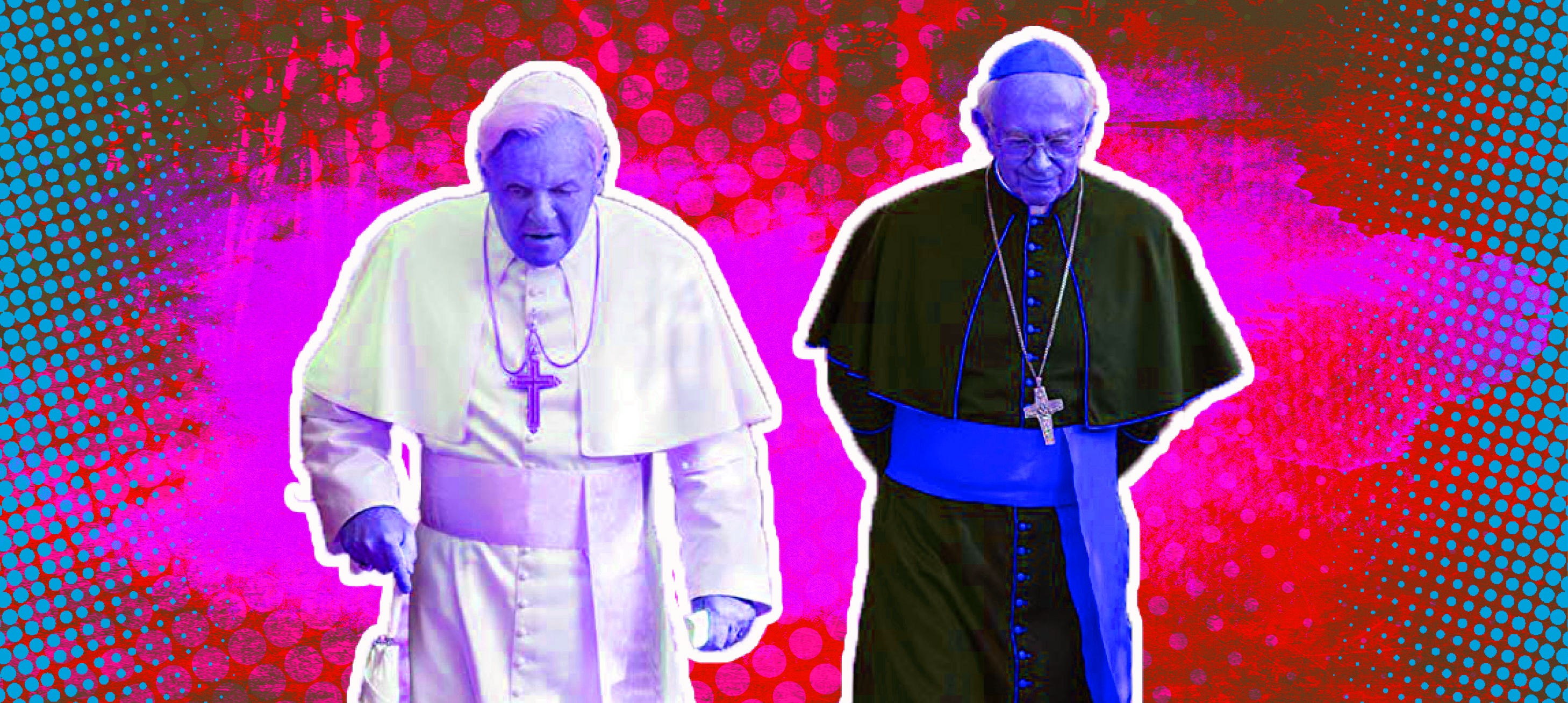 The Two Popes' Is Too Much. Anthony Hopkins and Jonathan Pryce star… | by  John DeVore | Humungus | Medium
