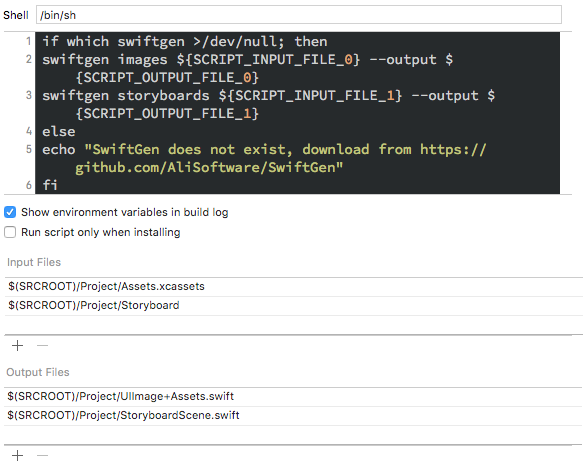 SwiftGen auto script. How do you managed your ios… | by Wane Wang | Medium