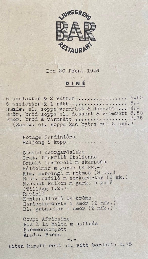 I’ll have the Smor, Brod & Varmrätt
