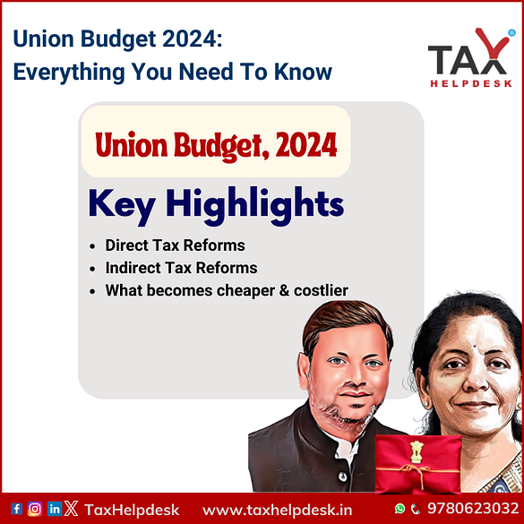 Union Budget 2024: Everything You Need To Know