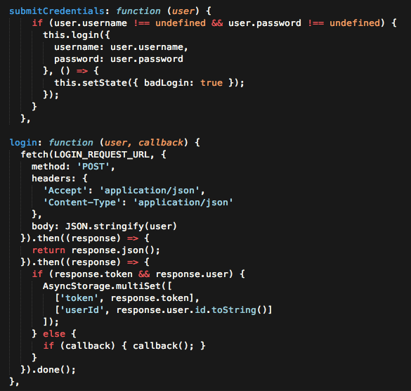 React Native: Persistent User Login | by Nicolas M. Toscano | Medium