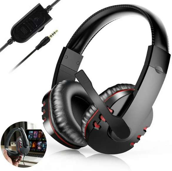 Immerse in Gaming Pro Gamer Headset for PS4, Xbox One, PC — Red
