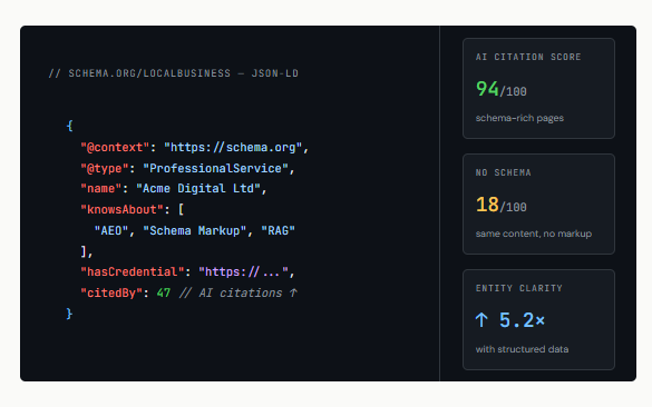 How Schema Mark-up Became the Secret Weapon of AI Search Visibility