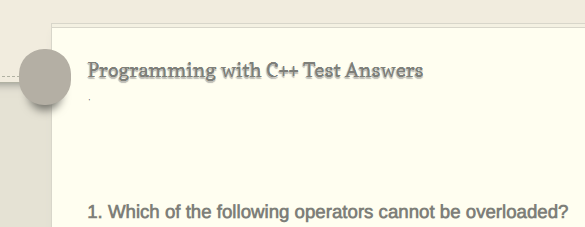 Programming with C++ Test Answers - Education Blog for Learning - Medium