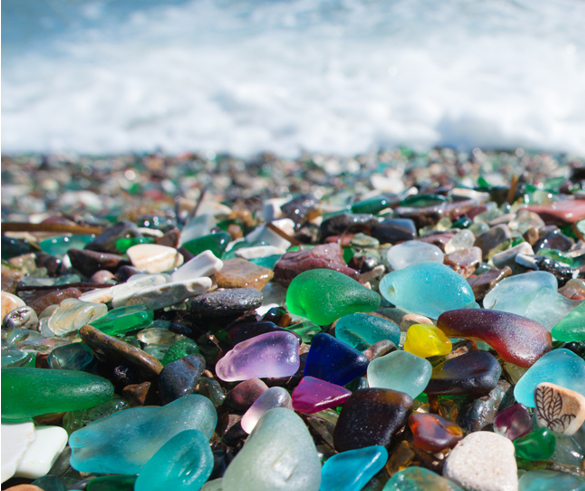 Beach Glass. Exploring and overcoming grief