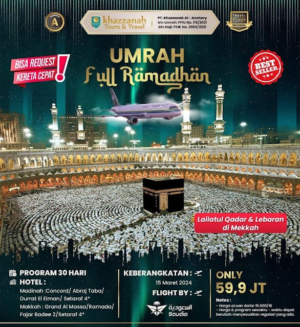 Promo Umroh Arbain Juni Terbaru: Nikmati Perjalanan Ibadah yang Tak Terlupakan