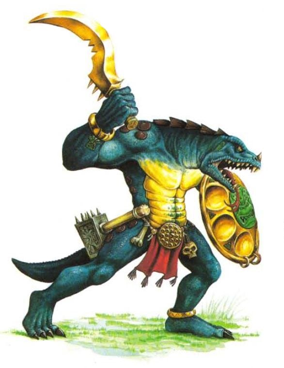 Saurus Warriors, Warhammer Unit Chronicles | by Rambling
