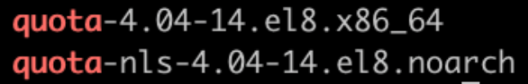 LVM 환경에서 사용자별 디스크 Quota 설정