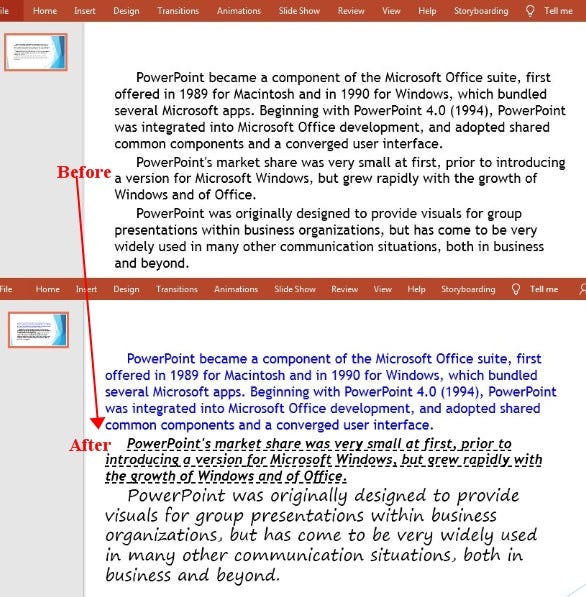 Change Font Styles in PowerPoint Using Java | by Andrew Wilson | Medium