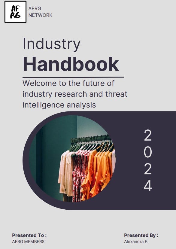 Industry Handbook Threat Intelligence Af Sretailguide Medium