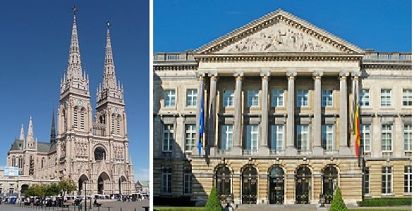 Neo-Gothic Vs Neo-Classic Architecture