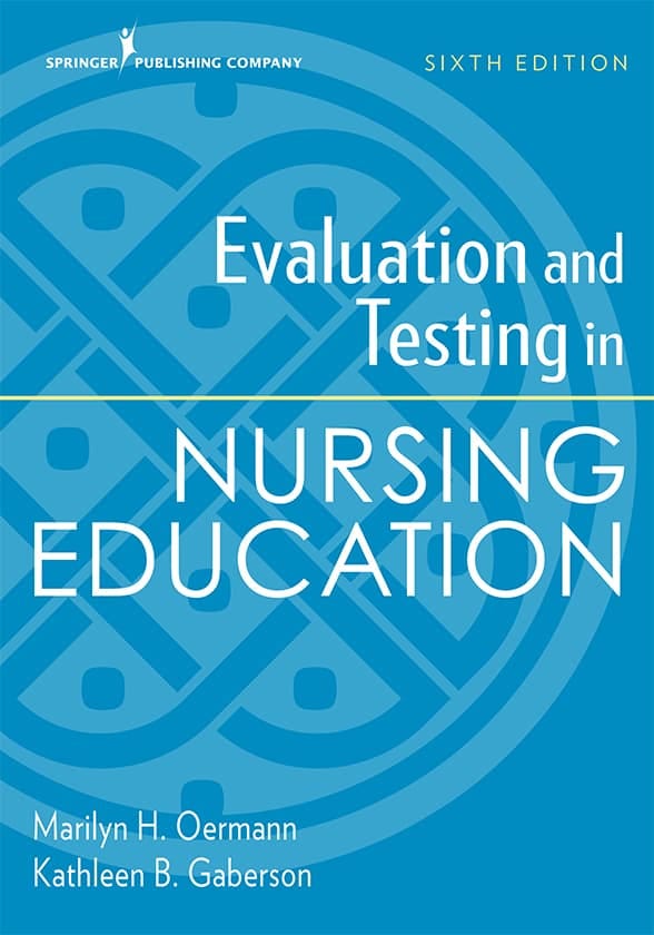 EVALUATION AND TESTING IN NURSING EDUCATION 5TH EDITION visual data 7