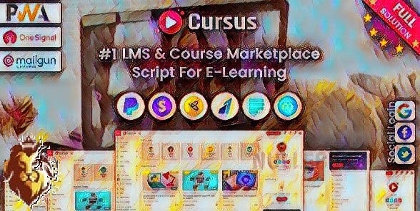 Cursus-LMS-Online Courses Marketplace یک اسکریپت فروش دوره که بسیار پیشرفته و حرفه ای است.