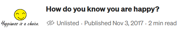How did I start writing again?