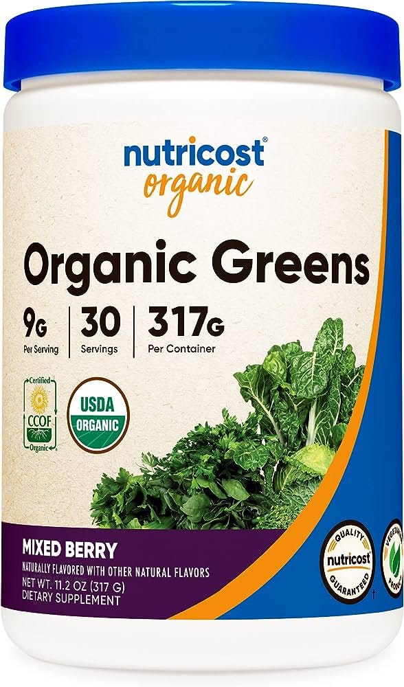 Top 10 Best Tasting Greens Powder of 2023 Ranked! by Steven V. Cioffi