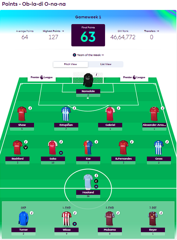 Week 1 Recap and âLads, Itâs Spursâ.. | by Stanley Joshua | Medium