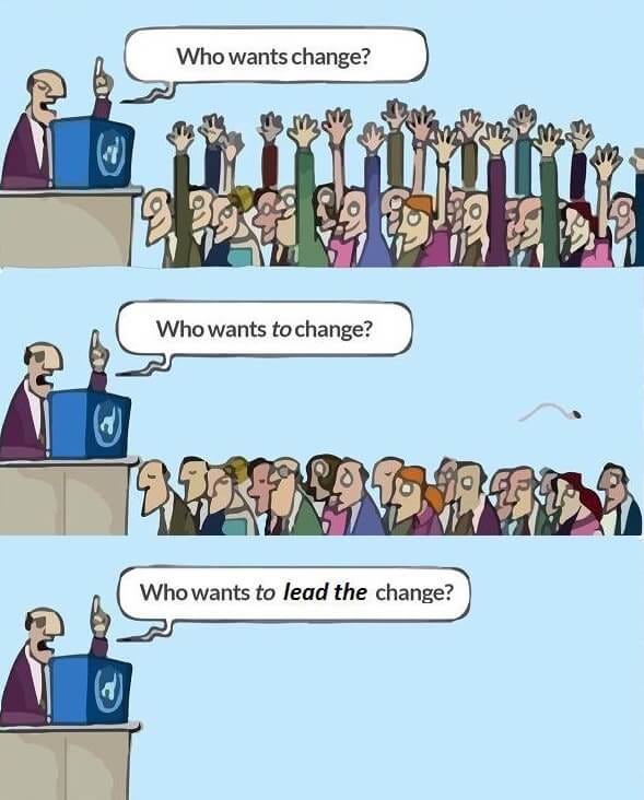 Who wants to change? | by George Couros | Medium