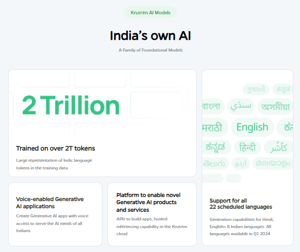 Bhavish Aggarwal founded Krutrim, India's first $1 billion AI