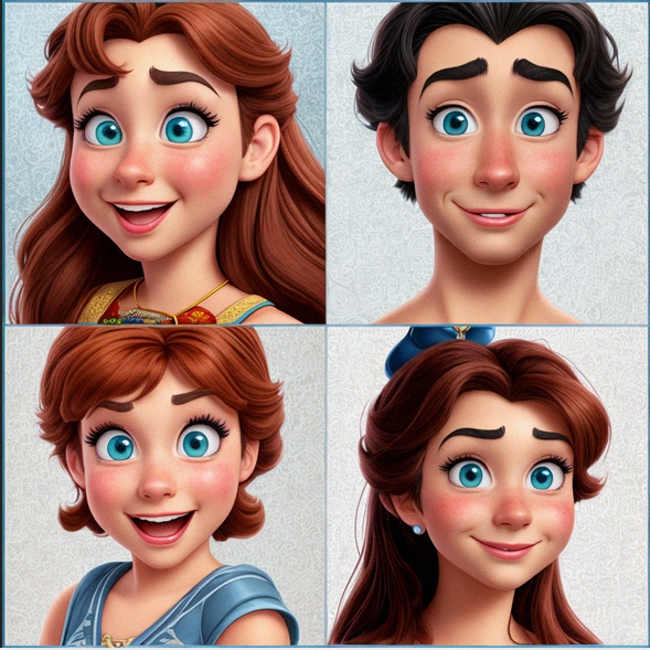 AI-GENERATED IMAGE OF DEFINITELY NOT ON DRUGS GIRLS