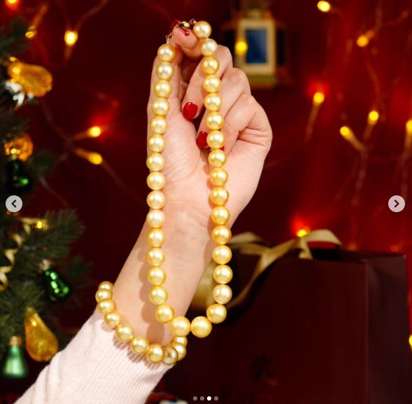 Exquisite Original Pearl Shop in Charminar: Krishna Pearls - Krishna Pearls  - Medium