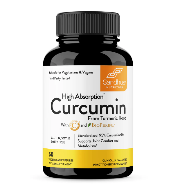 Curcumin C3 Complex with Bioperine by Sandhu’s Nutrition - Sandhu ...