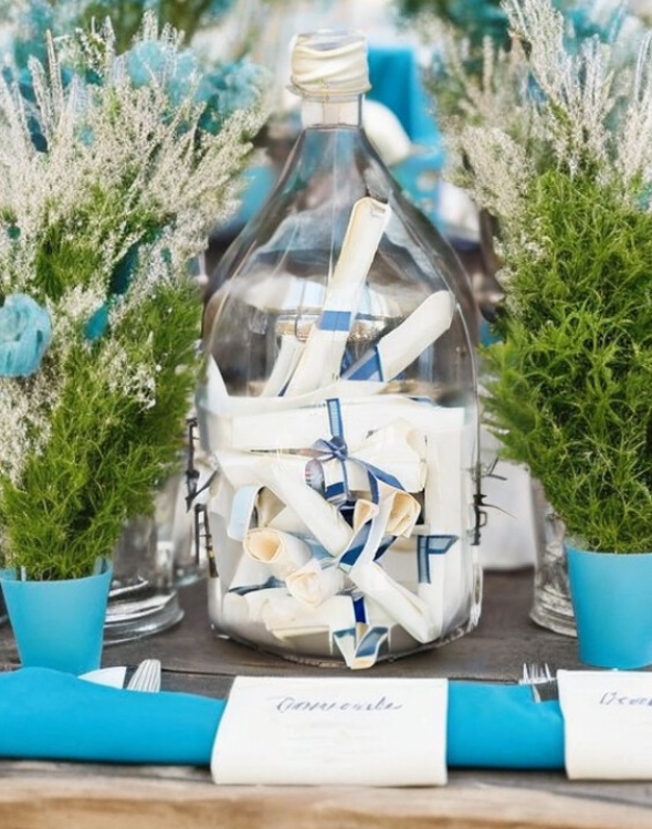 DIY Beach Themed Wedding Centerpieces | by Castlerandom | Medium