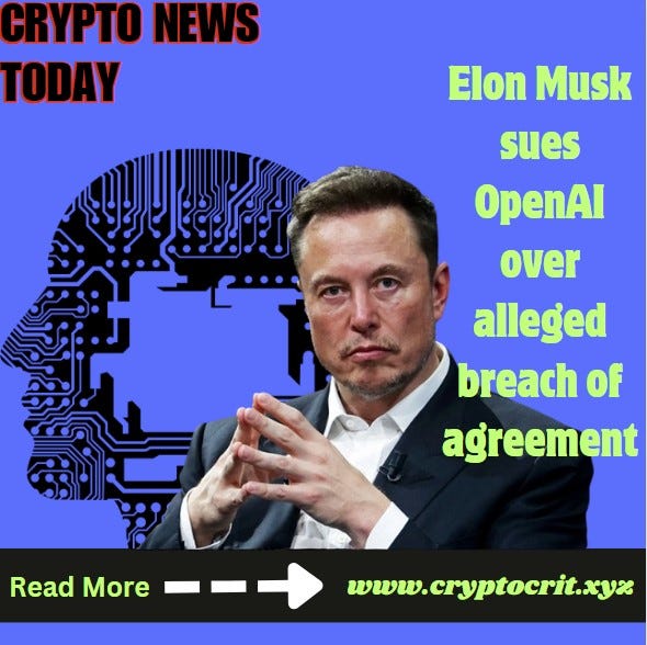 Elon Musk’s Lawsuit Against OpenAI: A Battle for the Future of AI | by
