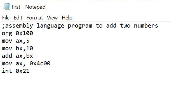 How to Set Up Assembly Language Development Environment on a PC ...