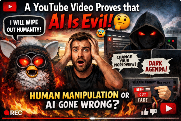 A YouTube Video Proves that AI Is Evil!🤔😰
