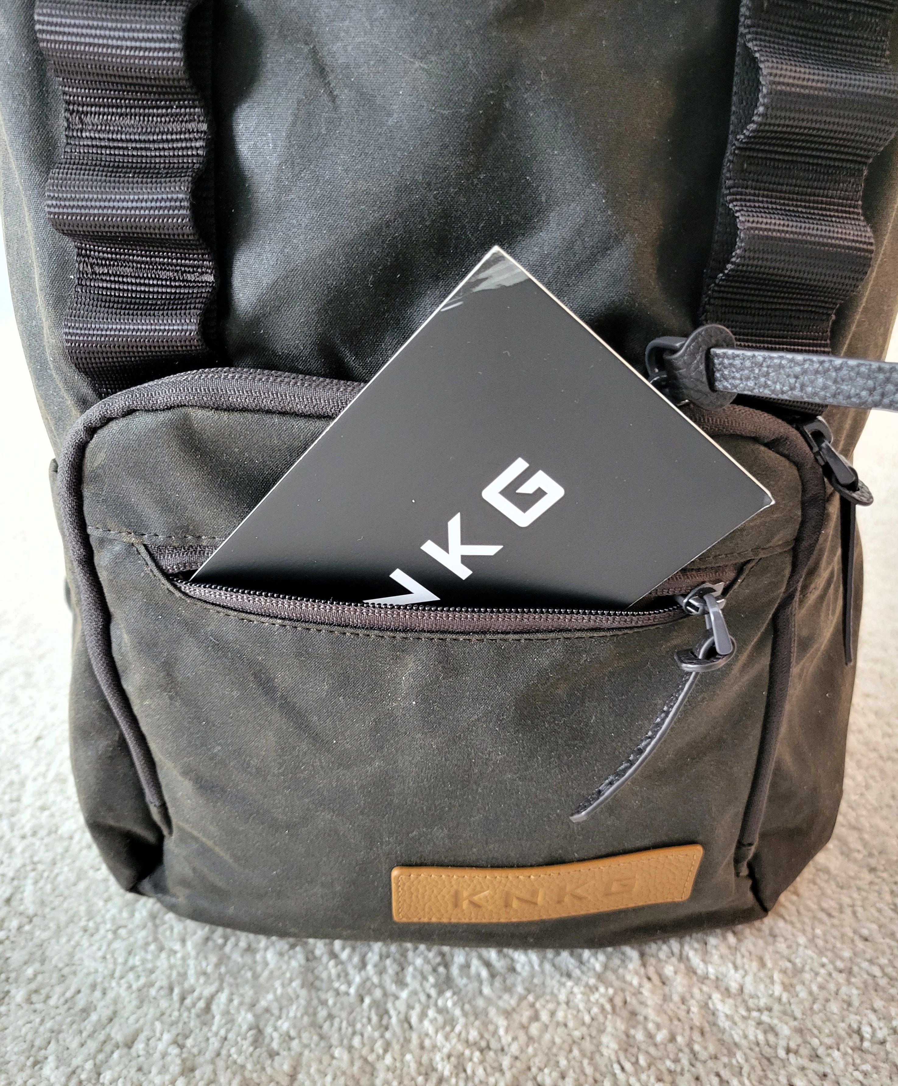 KNKG Core Backpack, Waxed Canvas 25L Review | by Geoff | Pangolins