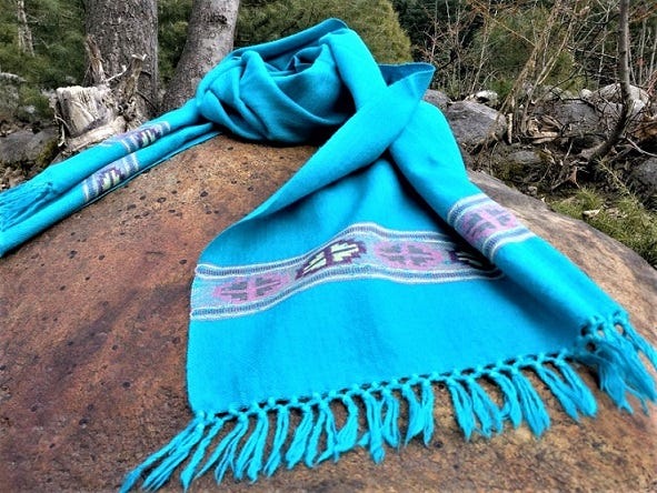 wool cap shawl