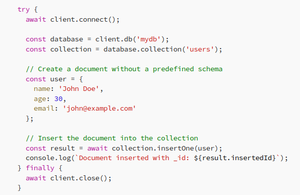 Understanding MongoDB Schema: Schema-less Approach, Direct Schema ...