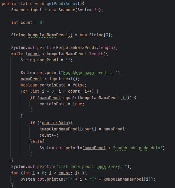 Basic Java SYNTAX (ARRAY). GET ARRAY | by AchmadNaufalNazheef | Medium