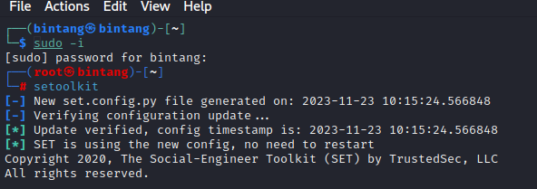 Cara membuat Web Phising di kali linux