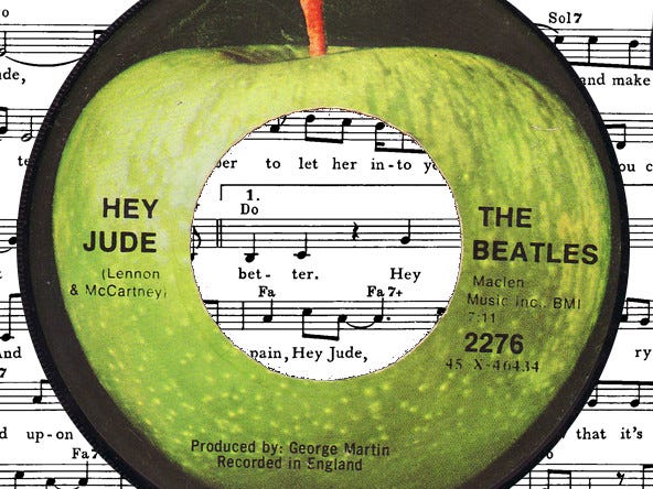 Hey Jude” at 50: The Beatles as band and as brand | by Kollibri terre  Sonnenblume | Medium