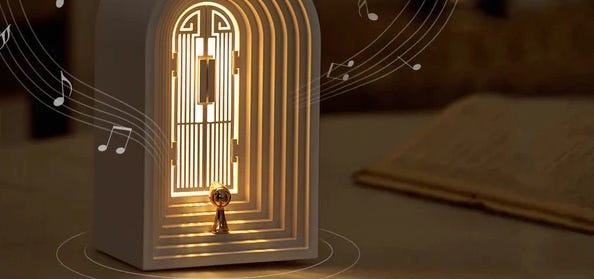 VYDKO: Ludo — Bluetooth Speaker Table Lamp