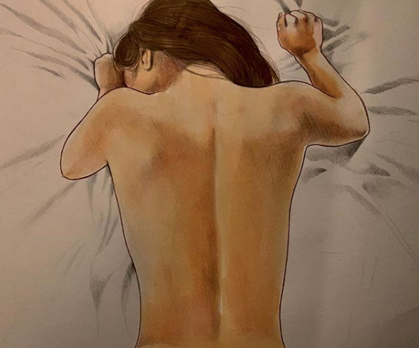 Frida Castelli illustrates intimacy and love. | by Dana Berghes | Medium