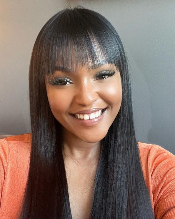 Human hair wigs with bangs A versatile look for everyone. by